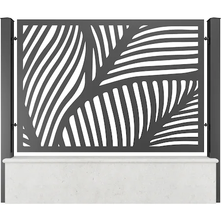 modele de garduri metalice