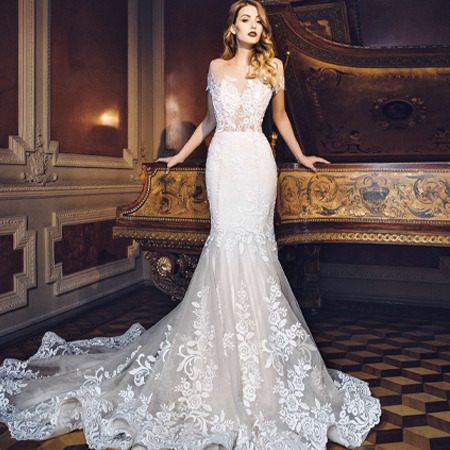 rochie de mireasa lunga