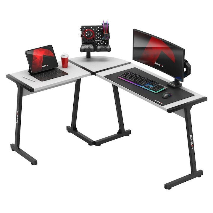 Birou gaming pe colt Huzaro Hero 6.0