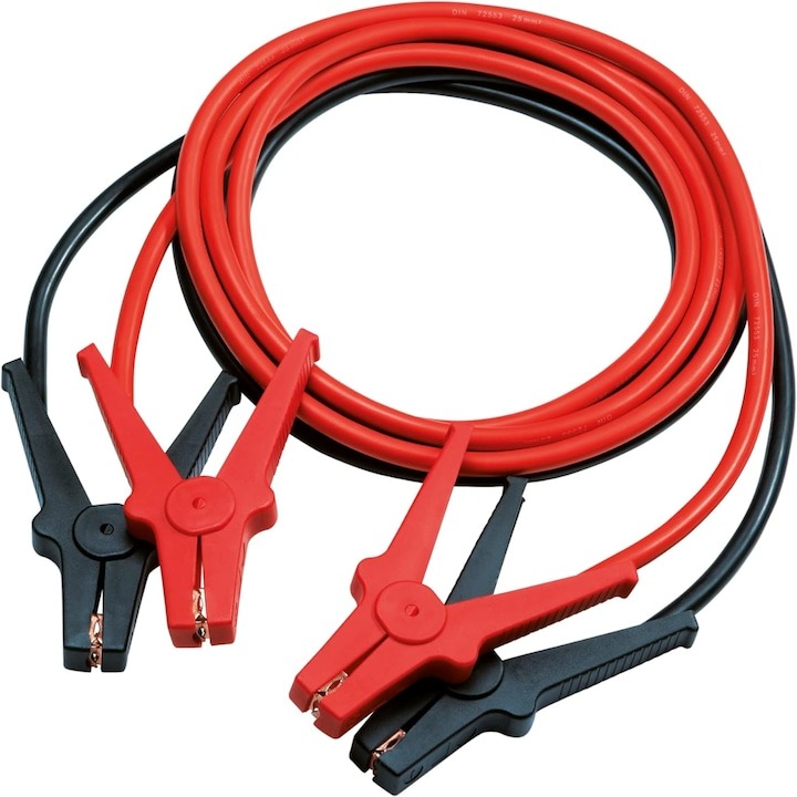 Cabluri pornire auto AEG SP35  pana la 1500A pentru baterii de 12 V si 24 V