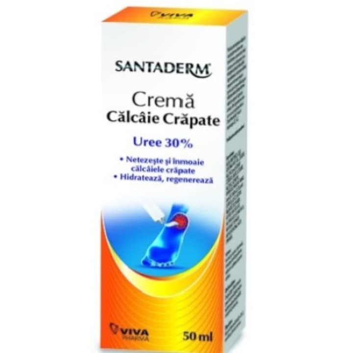 Crema pentru calcaie crapate Santaderm