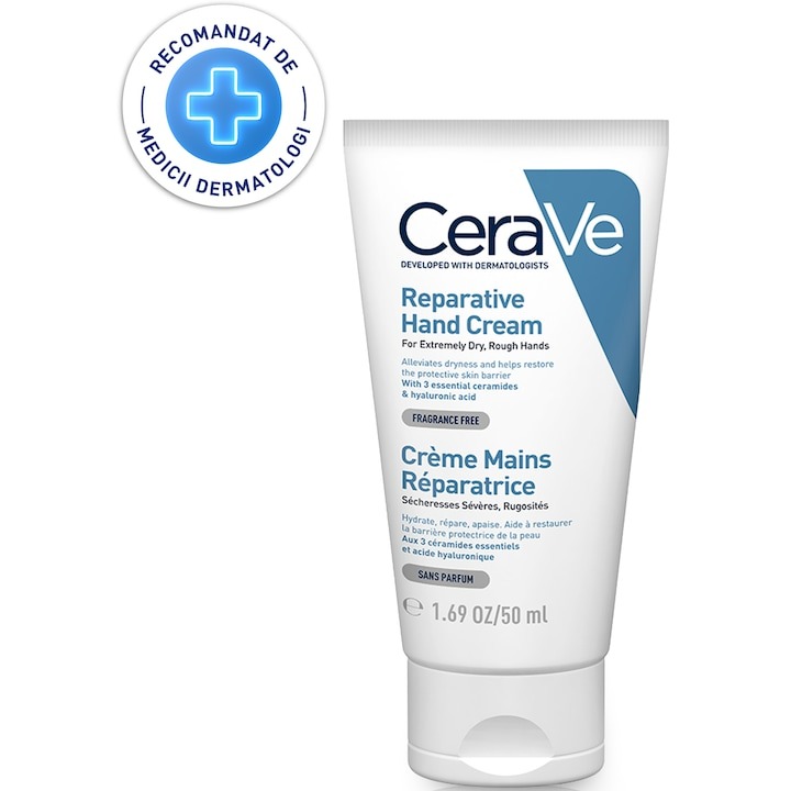Crema reparatoare CeraVe pentru maini uscate