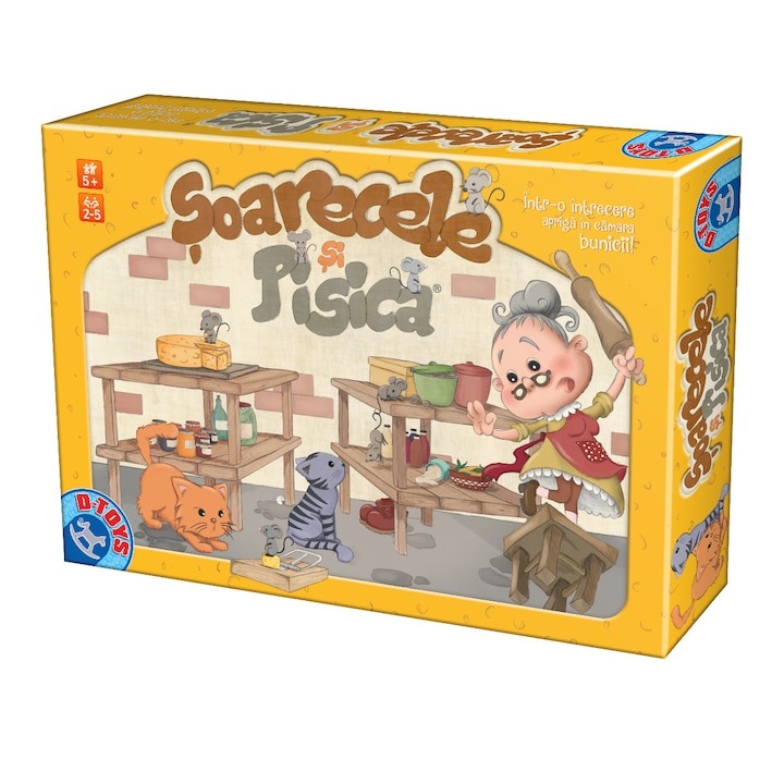 Joc de societate D-Toys, Soarecele si Pisica