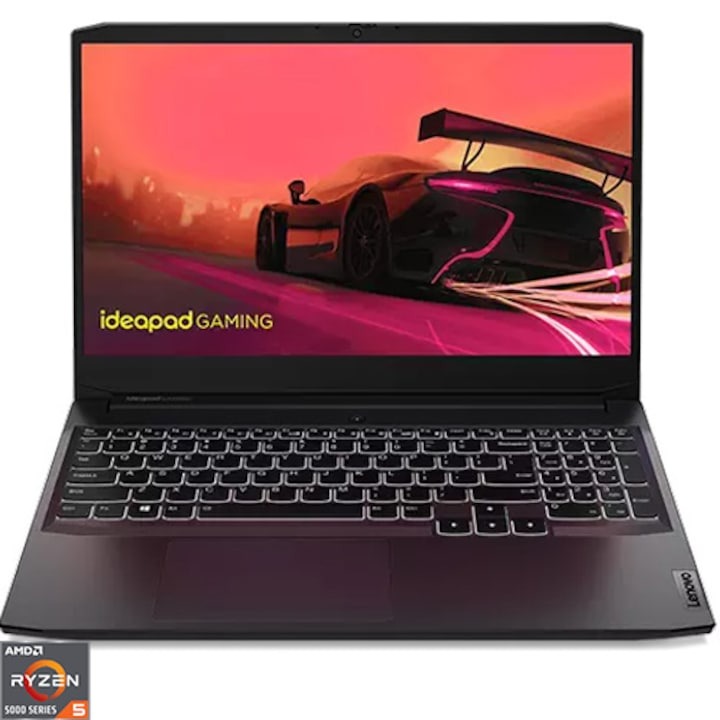 Laptop Gaming ieftin Lenovo IdeaPad 3 15ACH6 cu procesor AMD Ryzen