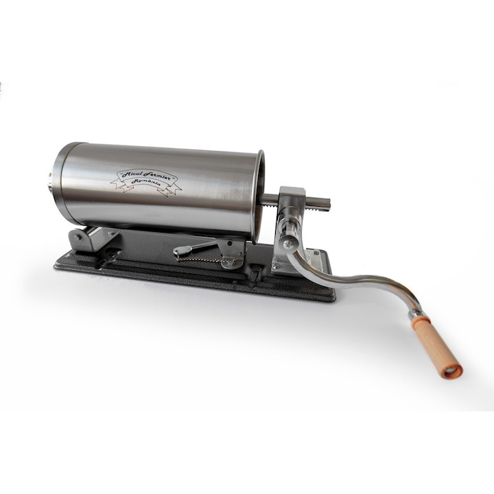 Masina de facut carnati 4kg inox orizontala 4 palnii YG-2008PA Micul Fermier