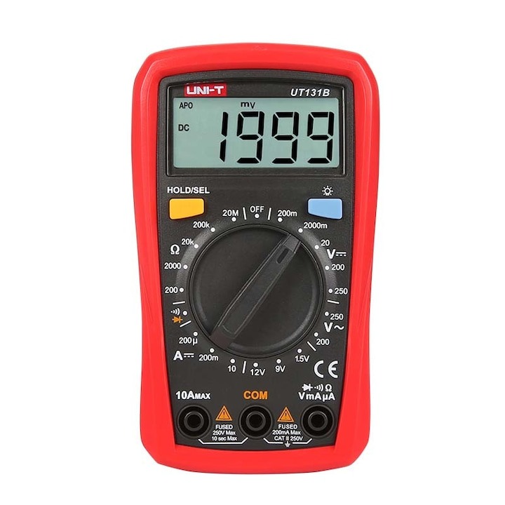 Multimetru digital UNI-T UT131B cu Afisaj LCD
