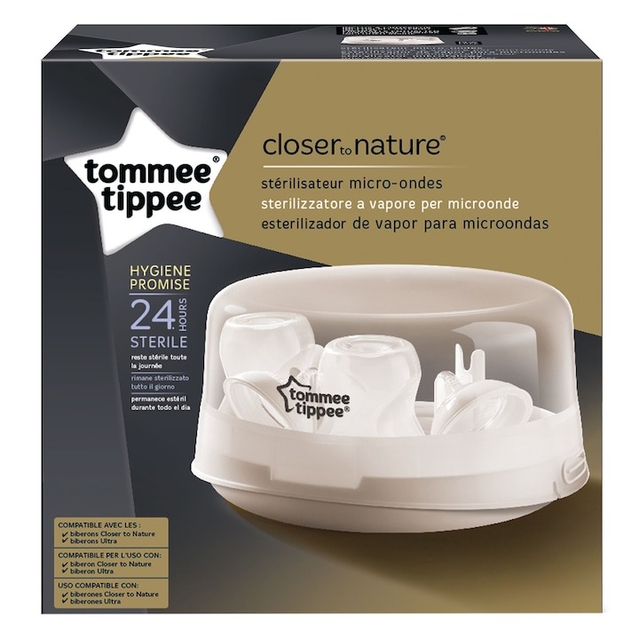 Sterilizator biberoane Tommee Tippee pentru cuptorul cu microunde