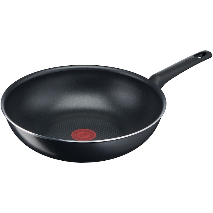 Tigaie Wok Tefal Simple Cook invelis antiaderent