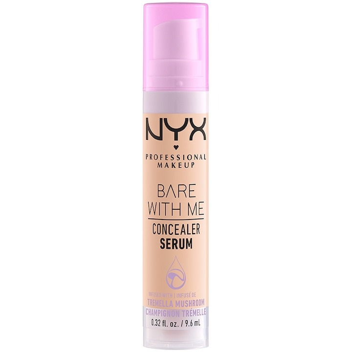 Corector cearcane si imperfectiuni NYX PM Bare with me