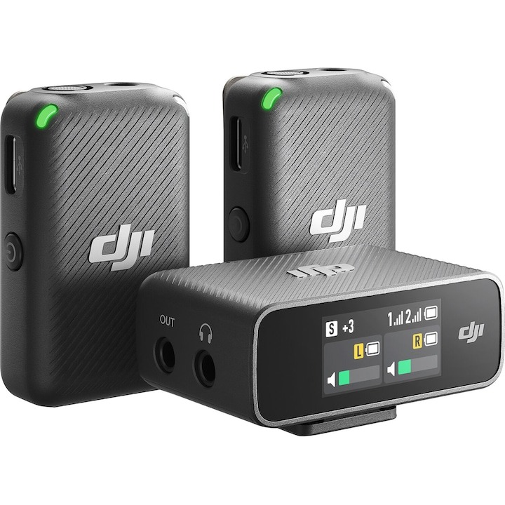 Kit microfon wireless DJI Mic Dual Channel