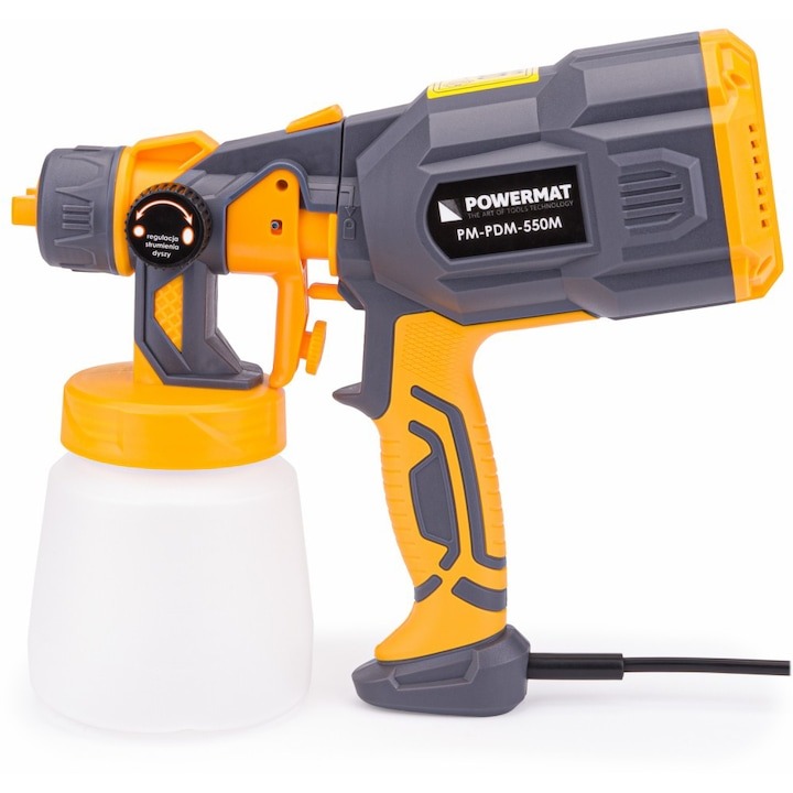 Pulverizator de vopsea electric 550W Powermat PM-PDM-550M
