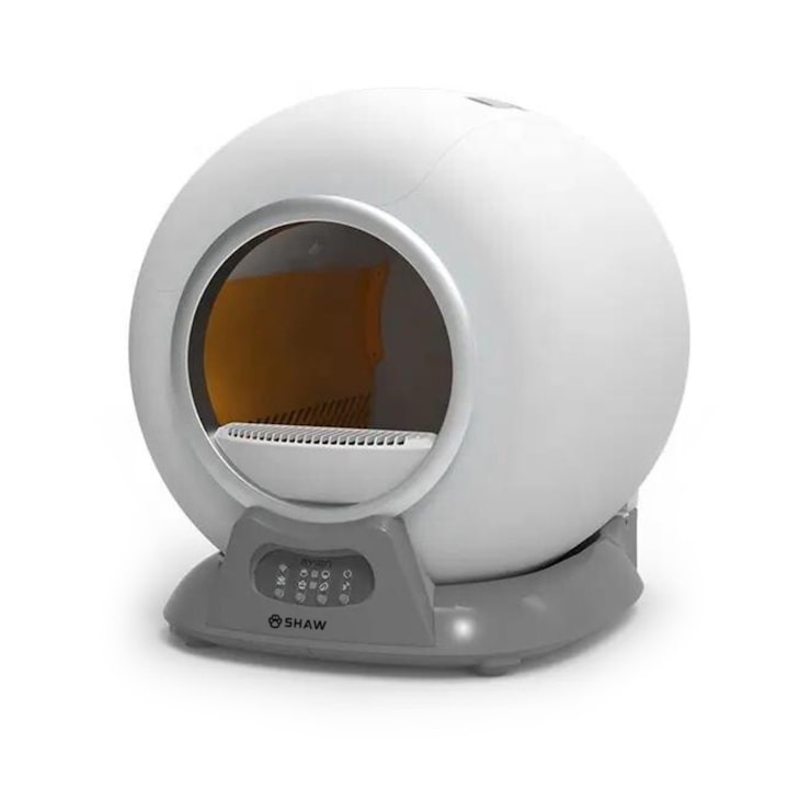 Litiera automata smart SHAW V2 pentru pisici